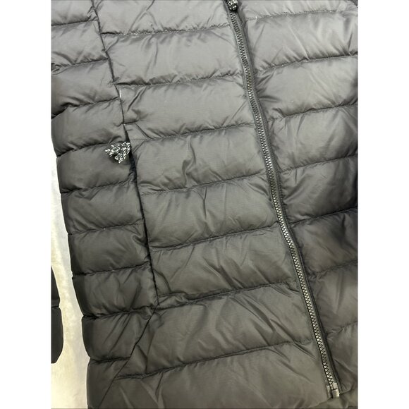 Patagonia Goose Down Sweater Jacket Youth Large 12 Black Full Zip Puffer Coat - Picture 5 of 15